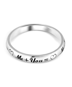 Me+You Silver Rings NSR-972n